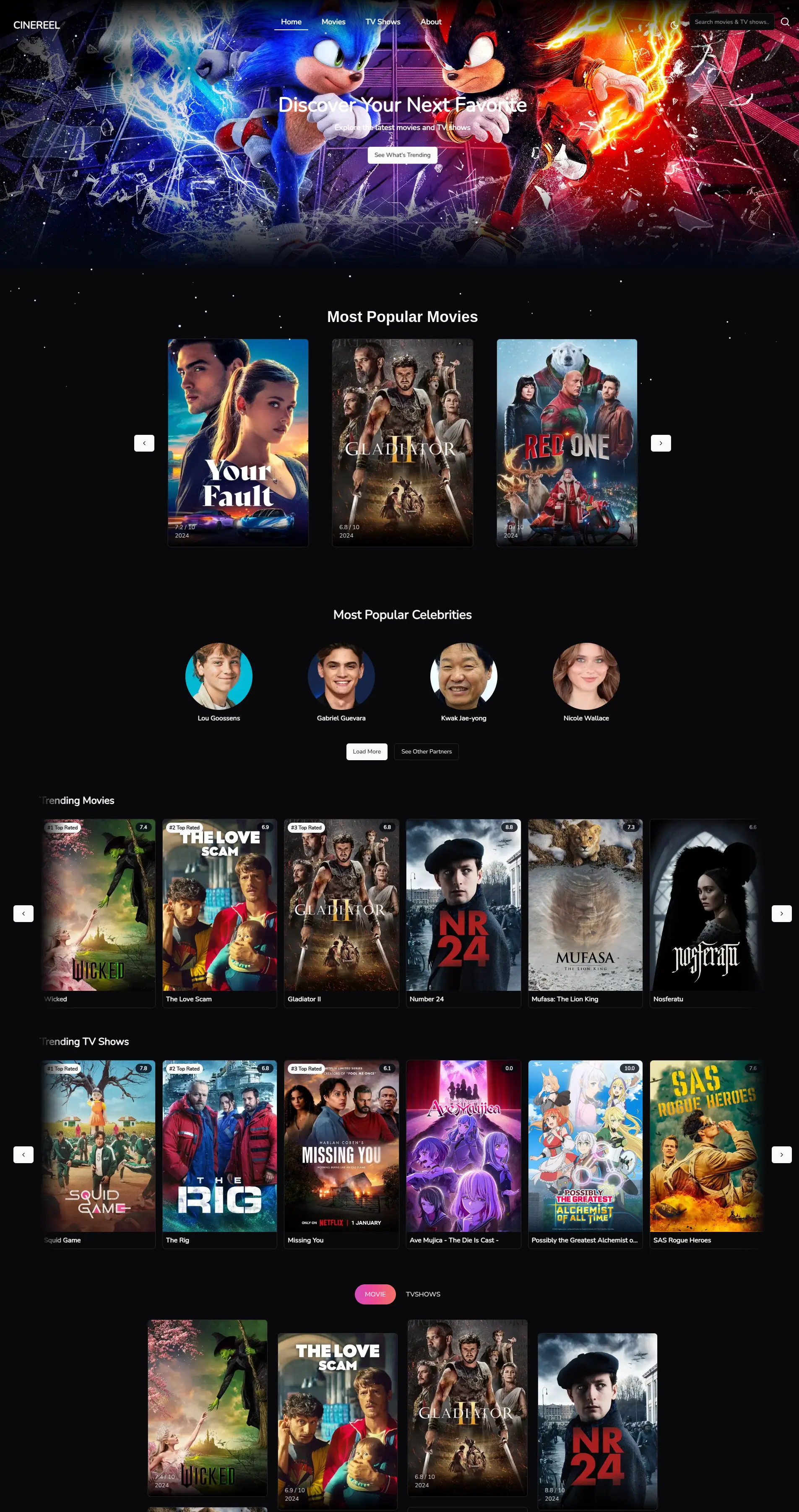 Dark Mode: Explore the Film Library