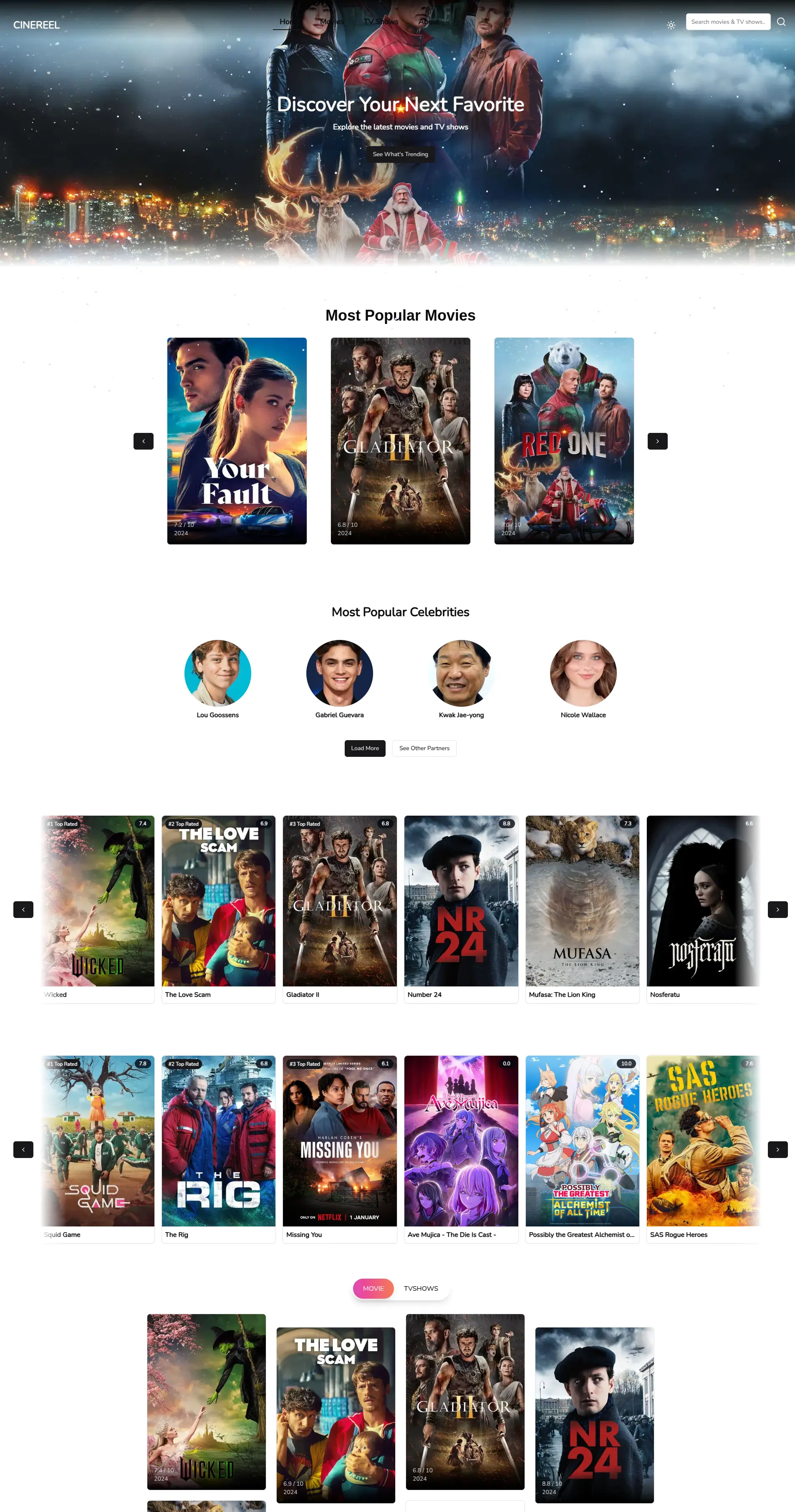 Light Mode: Browse with a Clean Interface